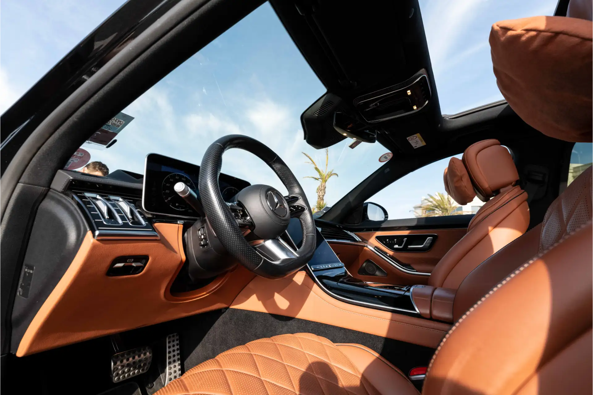 Habitacle cuir Mercedes Classe S